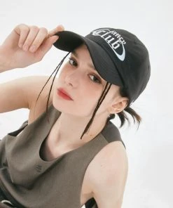 Best Sellers [NASTY FANCY CLUB] Summer 22 SPACE CLUB BALL CAP (BLACK)_F22QE804