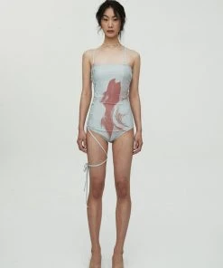 [NACHE] Summer 22 COSMIC AQUA SLEEVELESS-LIGHT GRAY