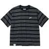 Best Sellers [LIBERE KOREA] Summer 22 LOGO BORDER T-SHIRT / BLACK