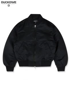 Best Sellers [DUCKDIVE] Seasonless RGL 2way Zip MA-1 BLACK