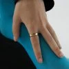 [MIDNIGHT MOMENT] Seasonless Half Pass Ring - Gold Best Sellers