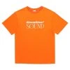 [ALMOSTBLUE] Summer 22 ALMOSTBLUE SOUND LOGO T-SHIRT - ORANGE Best Sellers