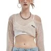 Best Sellers [CRANK] Summer 22 BOATNECK CROP KNITWEAR_BE