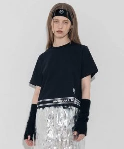 UNORMAL Best Sellers [UNUSUALNORMAL] SS 22 MARINE T-SHIRT_BLACK