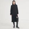 [FREIHEIT] SS 22 Herringbone Slit Long Dress (Black)