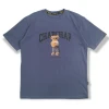 Best Sellers [CHAPCHAP] SS 22 Bear Chap Logo Tee(Blue)