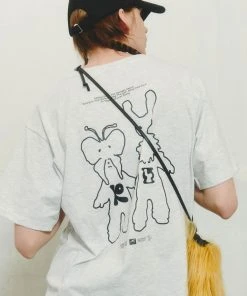 [ROCCI ROCCI] Summer 22 R.O. Alien T-shirt (WHITE OAT) Best Sellers