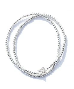 [SULLA] Seasonless Mini Silver Ball Necklace