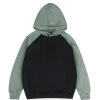 Best Sellers [DUCKDIVE] Summer 22 Mix Raglan Hood Black