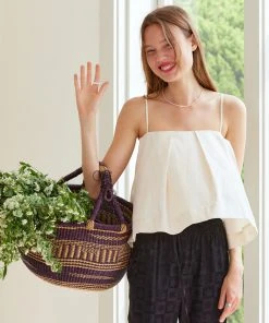 Best Sellers [ANEDIT] Summer 22 Pleats Sleeveless Blouse_IV