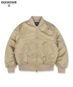 [DUCKDIVE] Seasonless RGL 2way MA-1 Flight Jacket TAN BEIGE