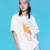 [NASTY FANCY CLUB] Summer 22 CHARMING FLOWER TEE (WHITE)_F22QB458