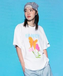 [NASTY FANCY CLUB] Summer 22 CHARMING FLOWER TEE (WHITE)_F22QB458