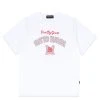[DUCKDIVE] Summer 22 Vintage Patch Wave T-shirt White