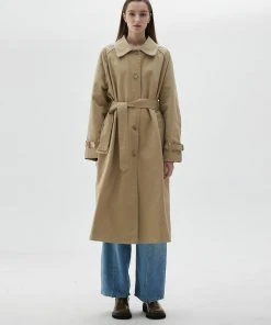 Best Sellers [LARTIGENT] SS 22 PIPING COAT(BEIGE)