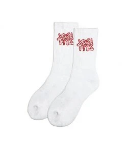 [PHOS333] SS 22 Phos Logo Socks/White