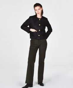 [RANDELL] SS 22 STITCH PANTS, KHAKI Best Sellers