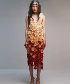 [NACHE] Summer 22 HANDWORK FLOWERY DRESS