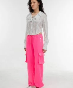 [GIMMETHEYOUNG] SS 22 LACE CHECK SHIRT / WHITE