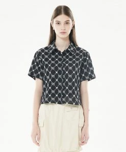 Best Sellers [LARTIGENT] Summer 22 HEART SHIRT(BLACK)