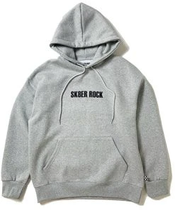 SK8ERROCK Best Sellers [SK8ER ROCK] FW 21 BURNING EYES HOODIE GRAY