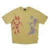 [AJO BY AJO] SS 22 Robots Duel Oversized T-Shirt (Mustard)