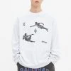 [BAD IN BAD] SS 22 MICHELANGELO LOGO SLEEVE_LIGHT GREY