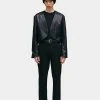 Best Sellers [ADD] SS 22 BILLY WIDE BOOTCUT SLACKS BLACK