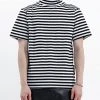 Best Sellers [BASICCOTTON] Summer 22 Turtleneck Half-top - STRIPE