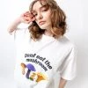 [SPUNKY] SS 22 BIG MUSHROOM T-SHIRT (WHITE)