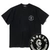[FASTLE] SS 22 Flower Dragon Symbol Tee Black