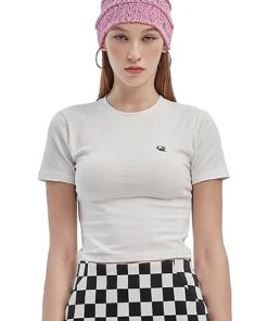 [CRANK] Summer 22 BASIC SMALL LOGO TOP_WT Best Sellers