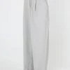 Best Sellers [SSERPE] SS 22 Sserpe One Tuck Wide Pants Melange Grey