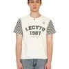 [LECYTO] Summer 22 BIKER CRACK LOGO T-SHIRT_(IVORY)