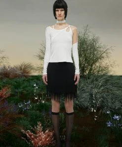 [NACHE] SS 22 SPLIT-UP LONG SLEEVE - WHITE Best Sellers