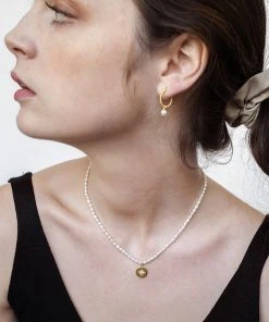 [LOMBRILLANT] Seasonless Etwale Freshwater Pearl Necklace