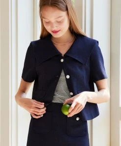 [ANEDIT] Summer 22 2way Tweed Summer Jacket_NV