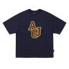 [AJO BY AJO] SS 22 Boucle Embroidered T-Shirt (Navy)