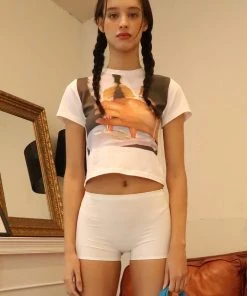 [NANA CREW] SS 22 ICE CREAM SHORT SLEEVE T-SHIRT - WHITE