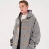 [MAINBOOTH] Winter 21 Oversized Duffle Coat(GRAY)
