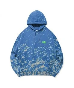 Best Sellers [PHOS333] SS 22 Fire & Flames Hoodie/Blue