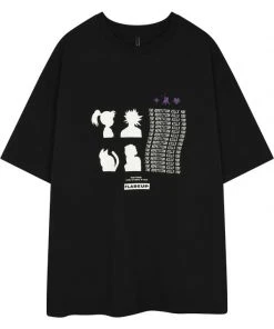 [FLAREUP] SS 22 Cat.Star.Love Sleeve - Black (FU-179)