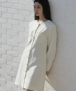 [JOORTI] SS 22 J929 Tweed Mini One-piece (ivory) Best Sellers