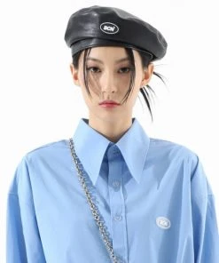 [BASICCOTTON] Seasonless BCN Beret - LEATHER