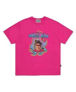 Best Sellers [YOUTHBATH] Summer 22 Punk Boy T-shirt_PINK