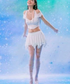 Best Sellers [EXPIRED GIRL] SS 22 April Top WHITE