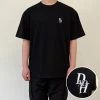 Best Sellers [DXOH] Seasonless BACK STACK LOGO TSHIRT BLACK