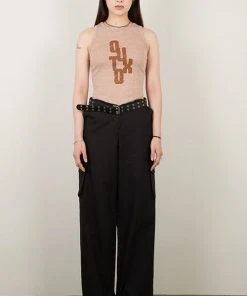 [OUTXO] Summer 22 Back Open Top Beige Best Sellers