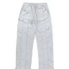 Best Sellers [DUCKDIVE] Summer 22 Accentuated Sim Puckering Pants Light Gray