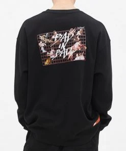 [BAD IN BAD] SS 22 DAVID ANGEL LOGO SLEEVE_BLACK Best Sellers